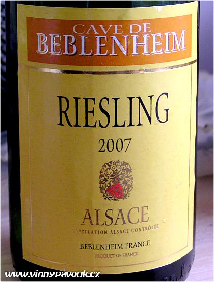 Cave de Beblenheim - Riesling 2007