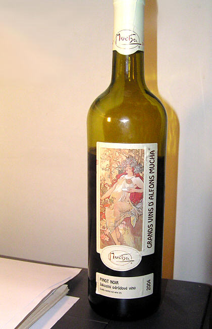 Grands Vins D Alfons Mucha - Pinot Noir 2004