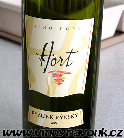 Víno Hort - Ryzlink rýnský 2007 