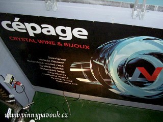Nové Vinařství - billboard pro řadu vín Cépage