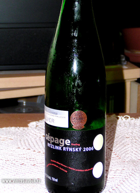Nové vinařství - Cépage Ryzlink rýnský 2006