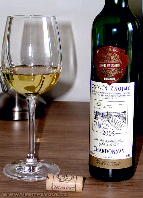 Znovín - Chardonnay 2005 výběr z bobulí