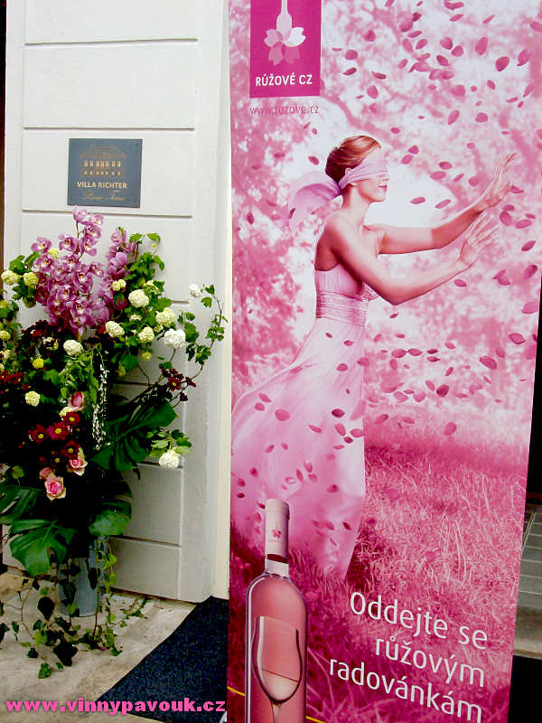 Svátek růžových vín - Villa Richter